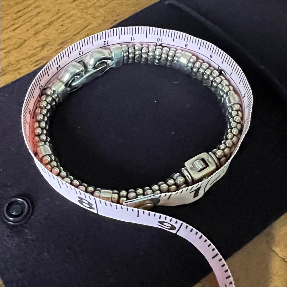 Lagos Silver Beaded Bracelet - Picture 11 of 11